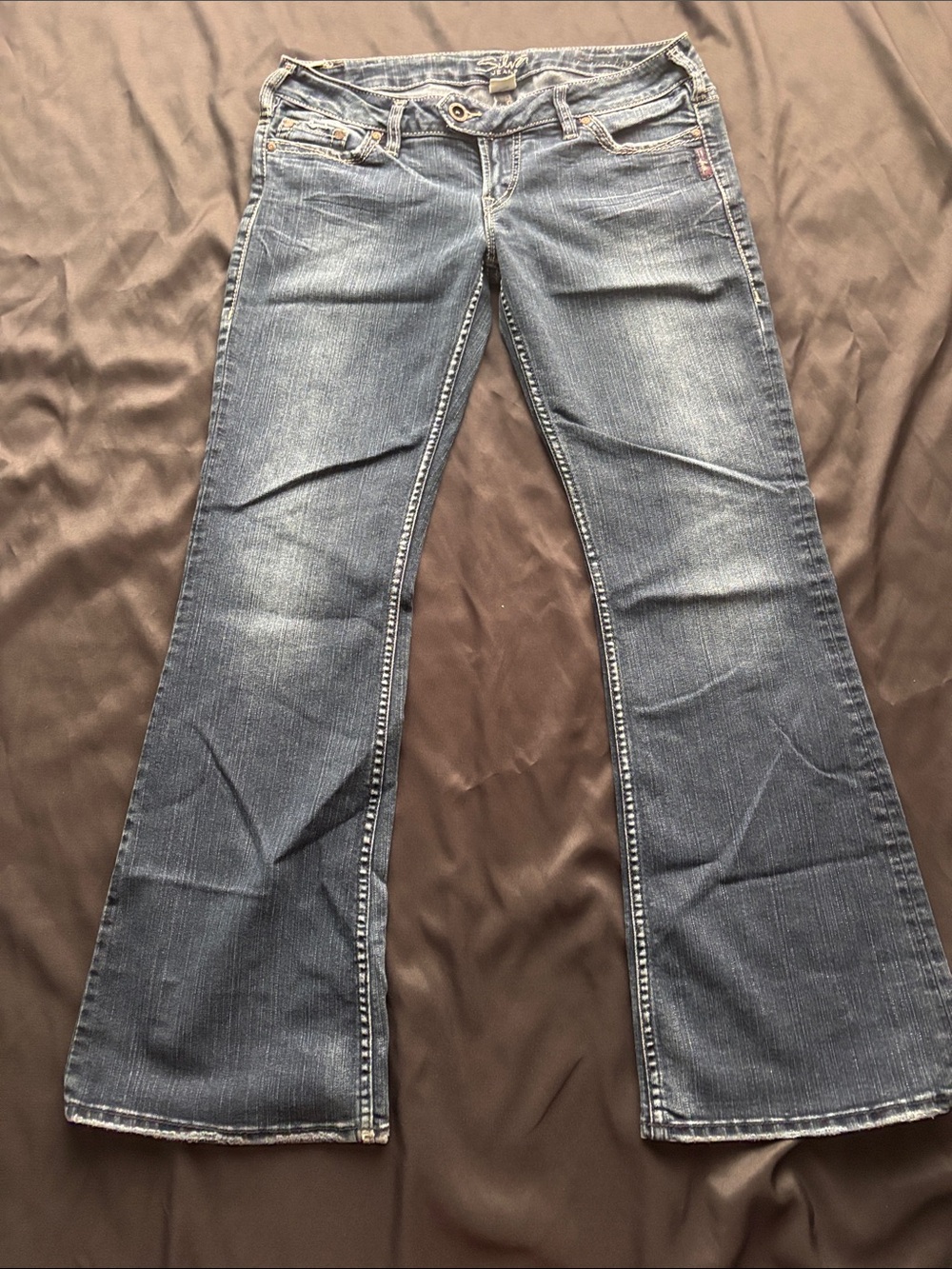 Silver Jeans Dark Blue Flare Denim